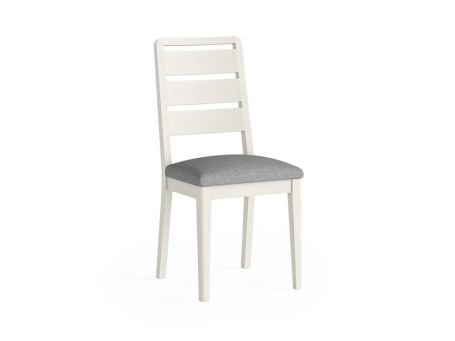 Marlow Coconut Milk Ladder Back Dining Chair