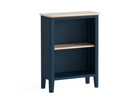 Marlow Navy Small Bookcase