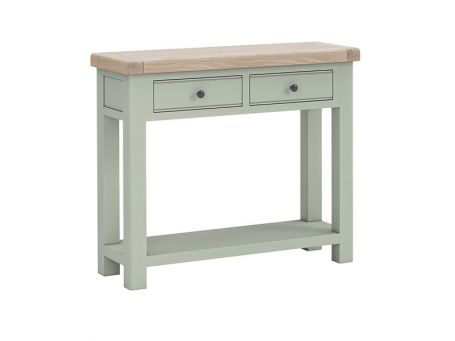 Salcombe Sage Console Table