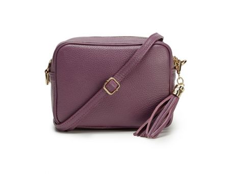 Elie Beaumont Crossbody Bag Grape