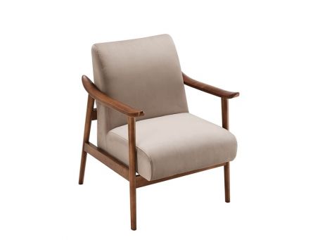 Heath Taupe Accent Chair