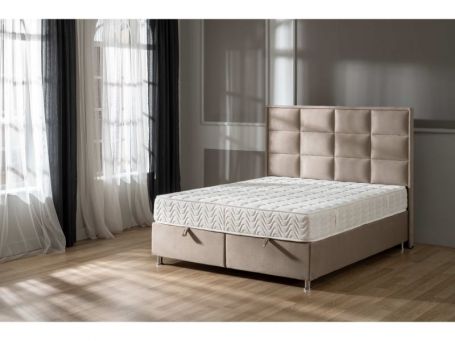 Hollywood Gas Lift Bed - Stone