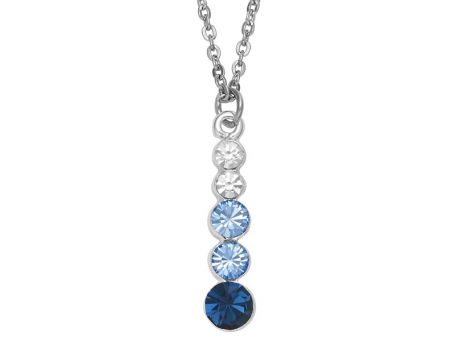 Indulgence Silver Cry Aquamarine & Indicolite Neck