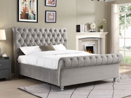 Kilkenny Bed - Silver