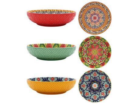 Tuscany Ceramic Deco Bowl Large