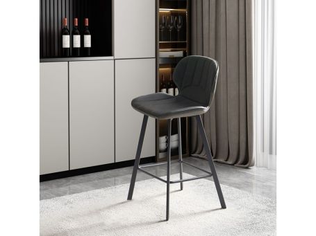 Montreal High Stool Dark Grey