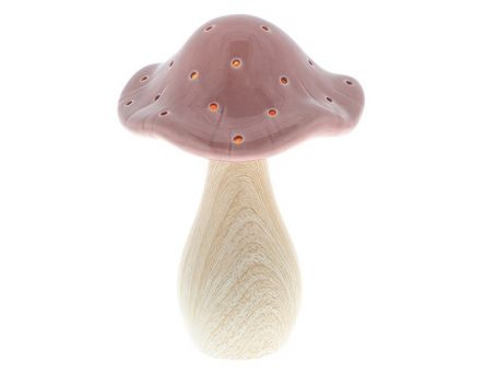 Mushroom Glow Lamp Large Pink