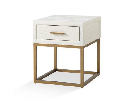 Capri 1 Drawer Side Table