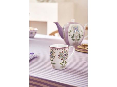 Set of 2 Mugs Large Lily & Lotus 350ml