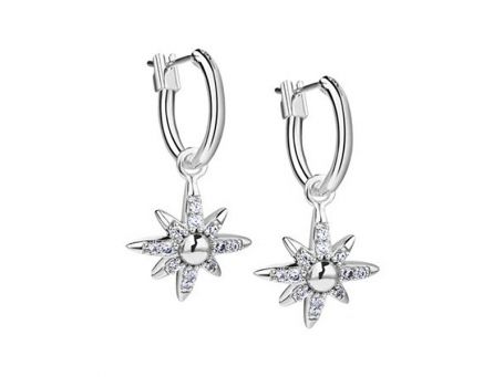 Newgrange Living Silver Star Earrings