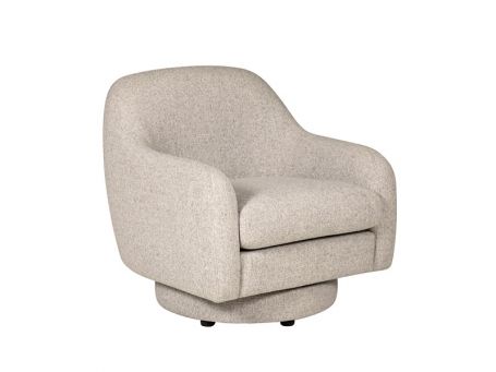 Spencer Natural Swivel Accent Chair