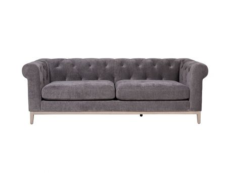 Tate 3 Seater Grey Sofa