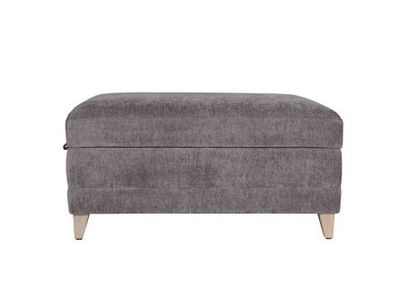 Tate Storage Ottoman Grey