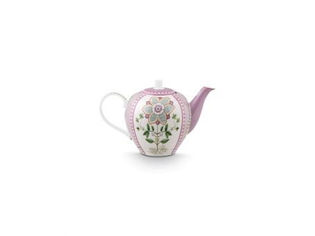 Tea Pot Lily & Lotus Tiles Lilac 1.6Ltr