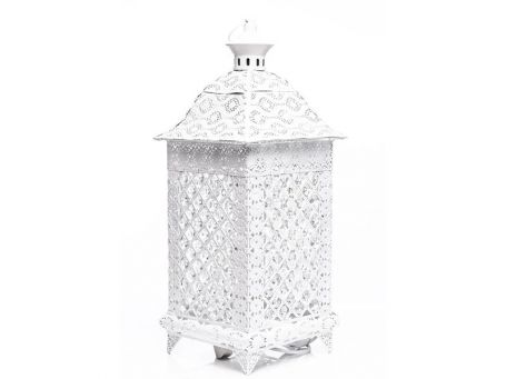 Newgrange Living White Moroccan Table Lamp