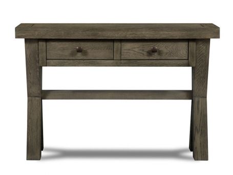 X Range Dark Console Table