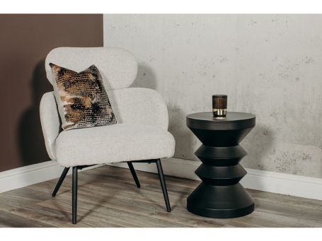 Zana Black Lamp Table