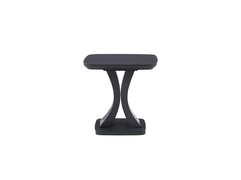 Daiva Lamp Table - Charcoal