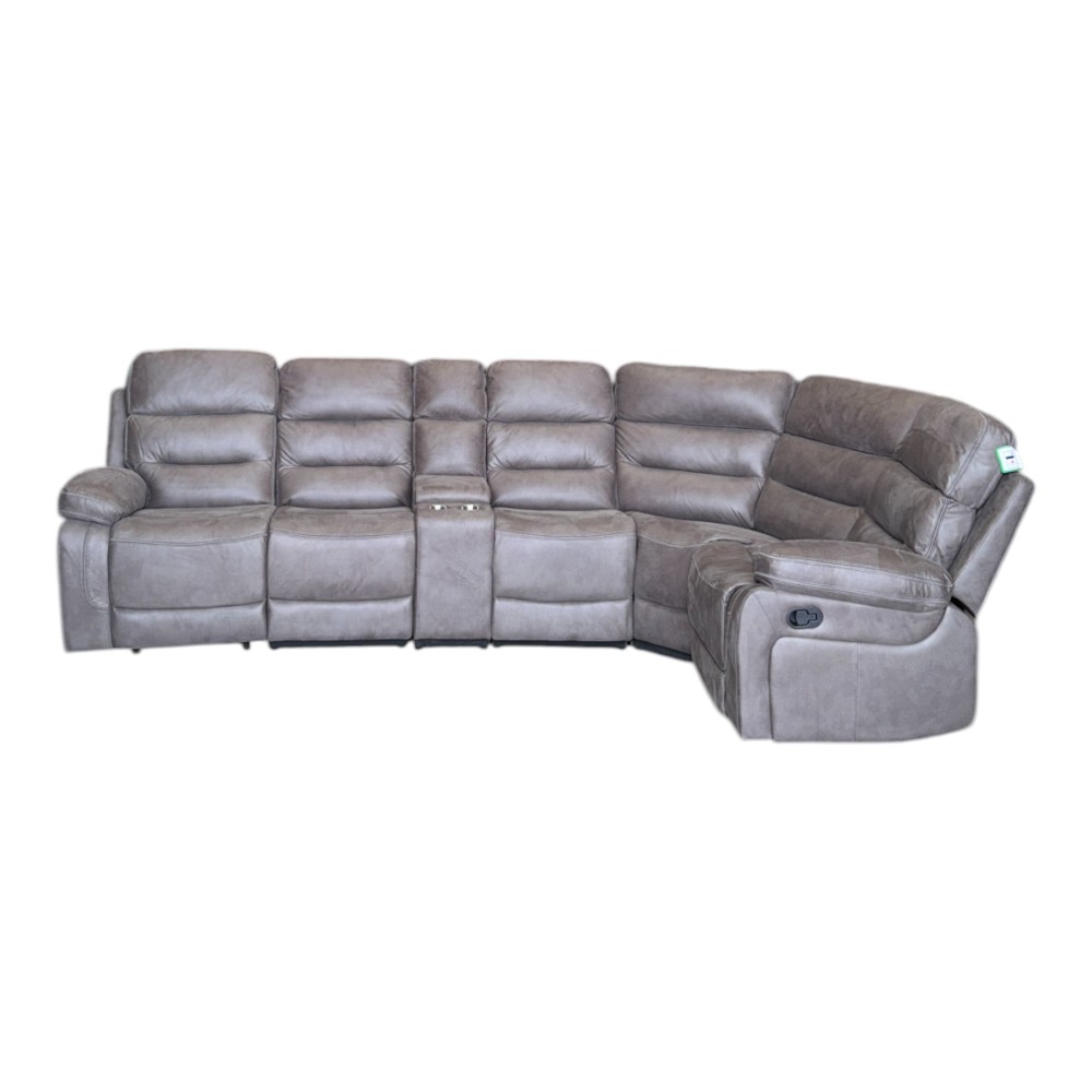 Fontaine Grey Corner Reclining Sofa