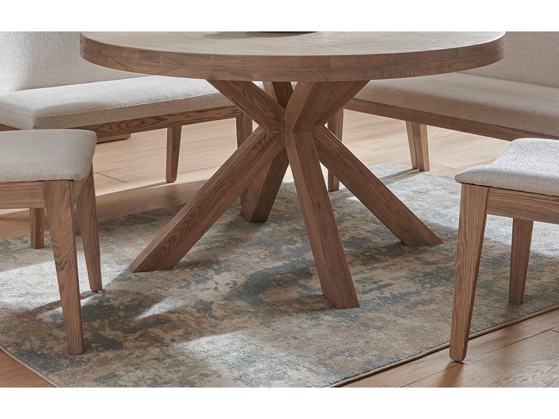 Falun Console Table - Smoked Oak