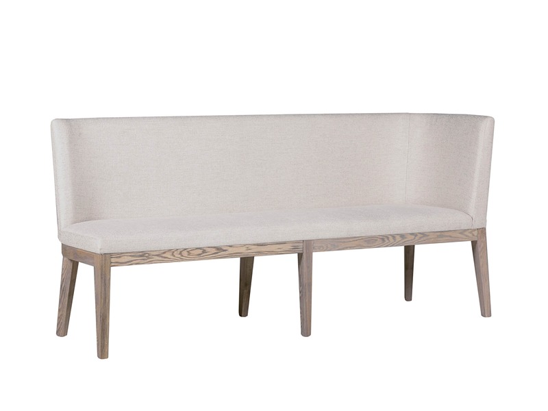 Falun Long Corner Bench Natural