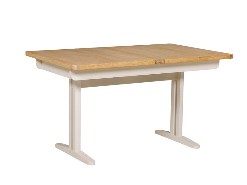 Freya Natural 4'6 Bed-low footboard