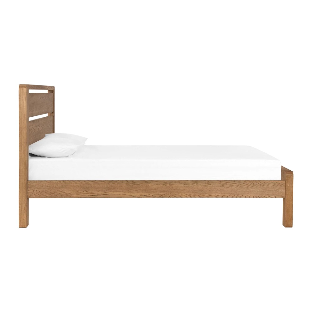 Edson Wooden Slatted Bedframe