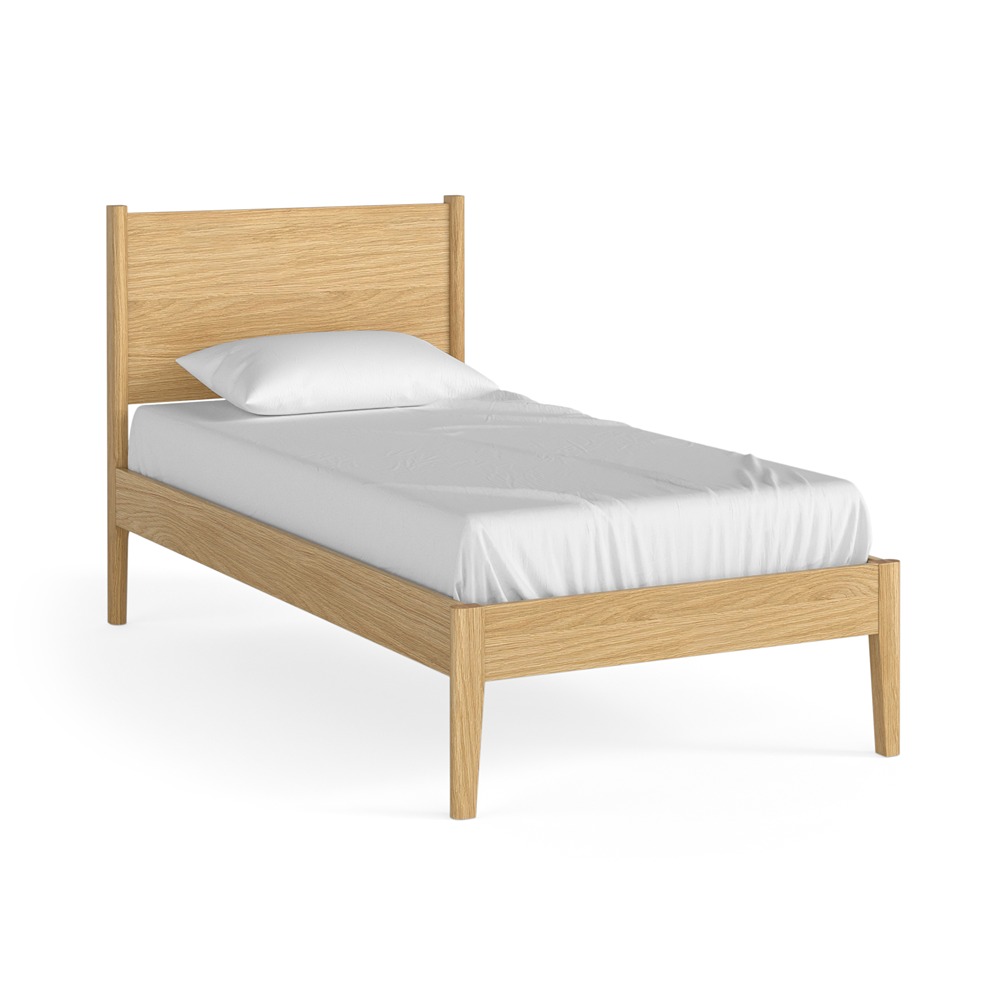 Paris Natural Panelled Bed