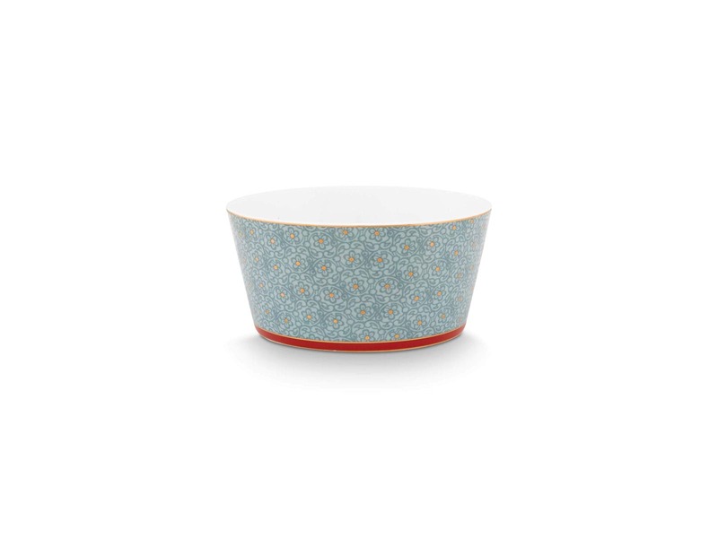 Giftset Bowls Oriental Flower Festival Blue 12Cm
