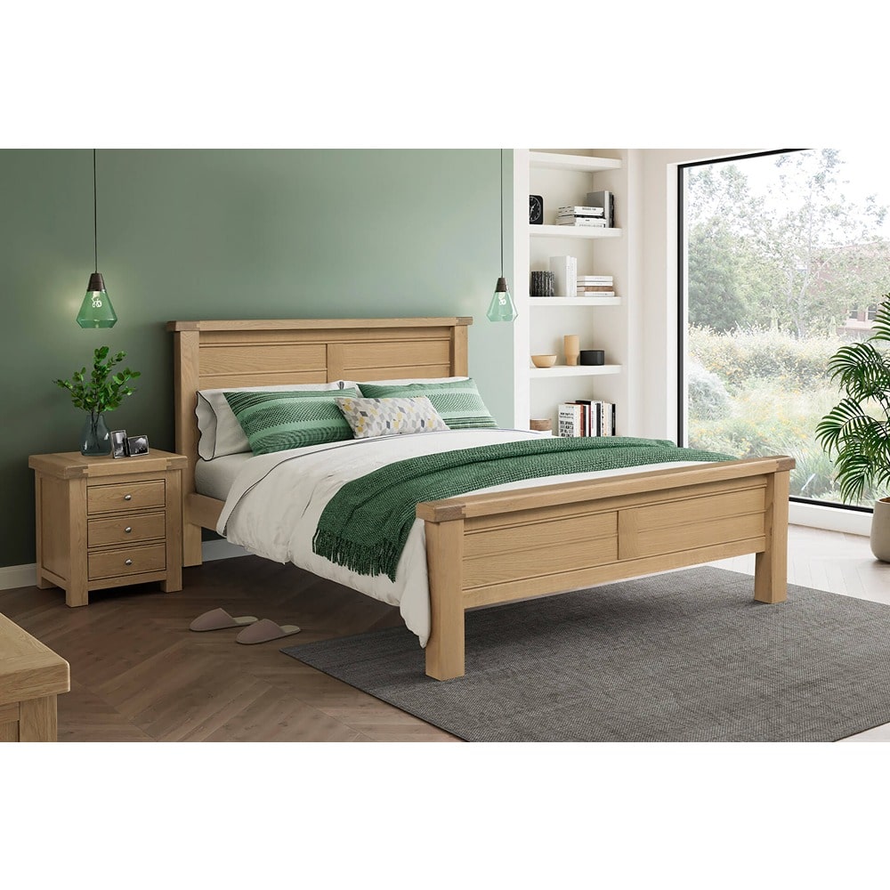 Delaney Wooden Slatted Bed