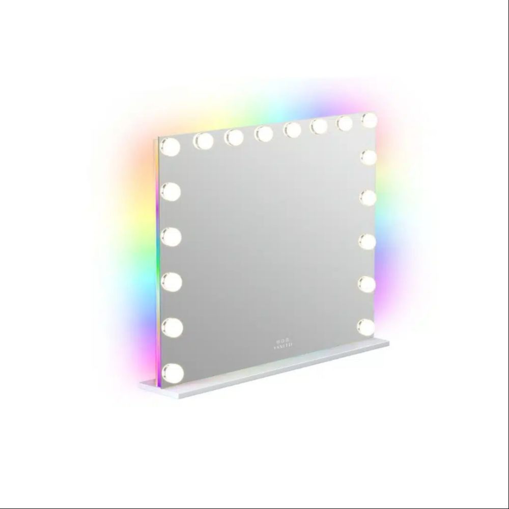 VANITY 18 LED Bulbs Hollywood Mirror White