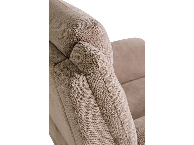 Reese Corner Group Electric Recliner Biscuit