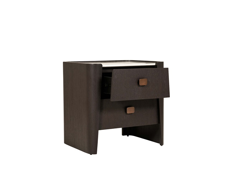 Rhodes Ebony Dressing Chest 6 Drawer