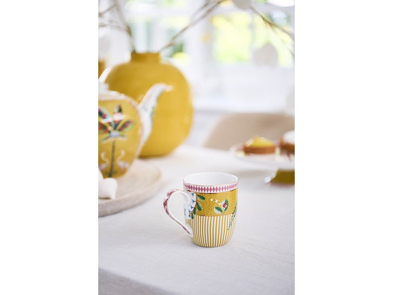 Set Of 2 Mugs Large La Majorelle Yellow 350Ml