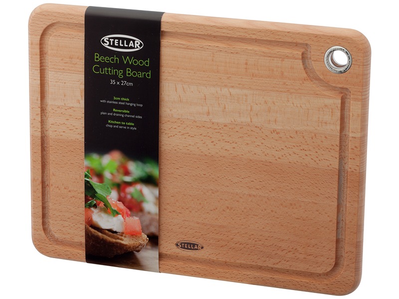 Stellar Kitchen Beech Cutting Board 35x27x2cm