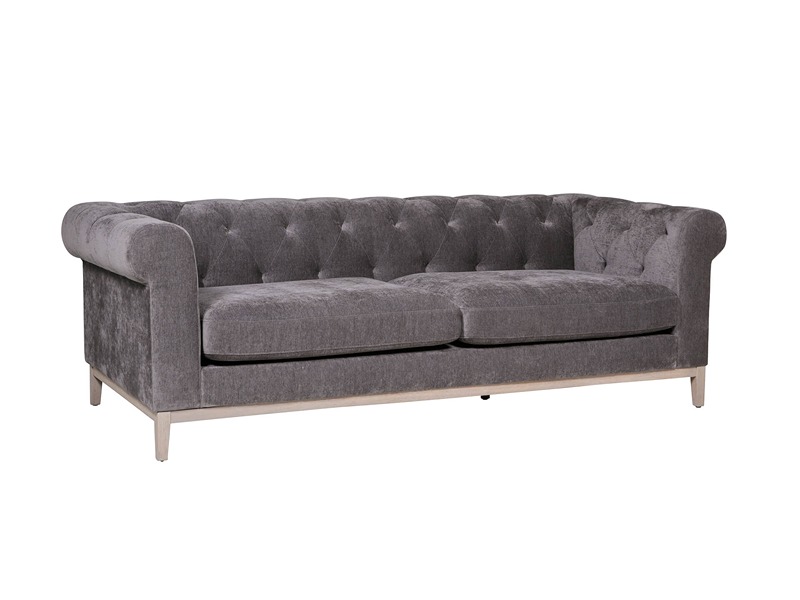 Tate Storage Ottoman Grey
