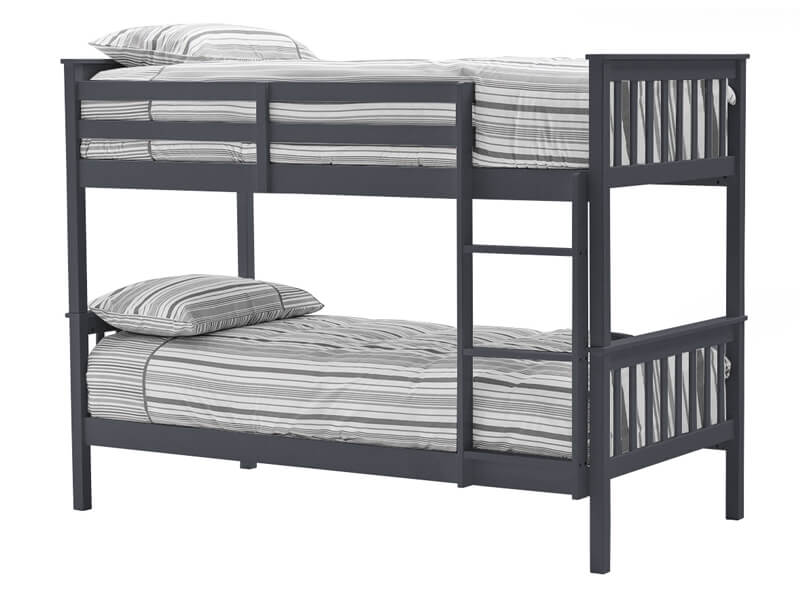 The Salix Bunk Bed - 3' Grey